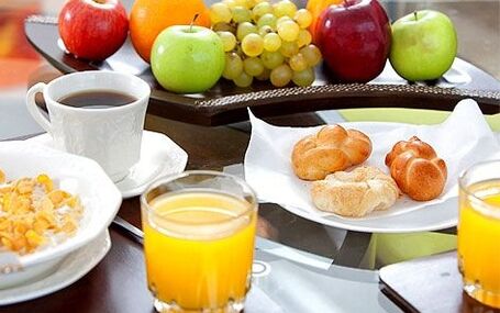 un desayuno suave para la gastritis