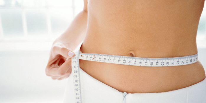 medir la cintura durante una dieta de sandía
