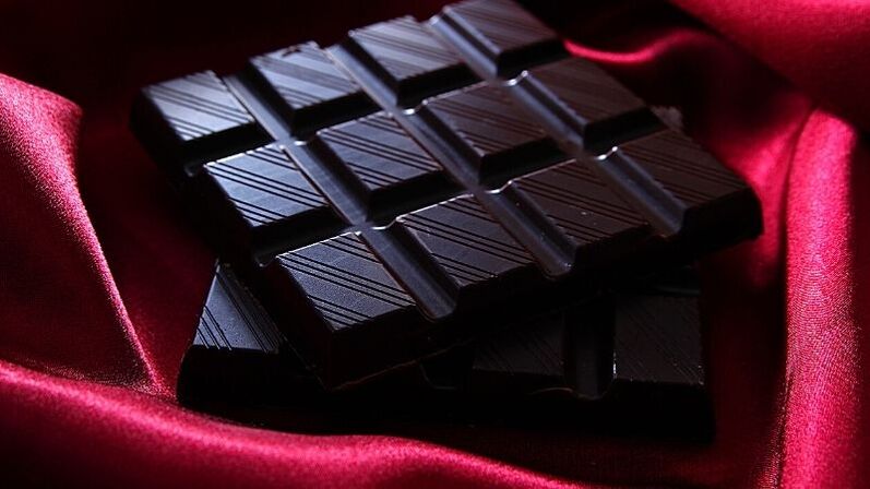 chocolate negro en la dieta del kéfir